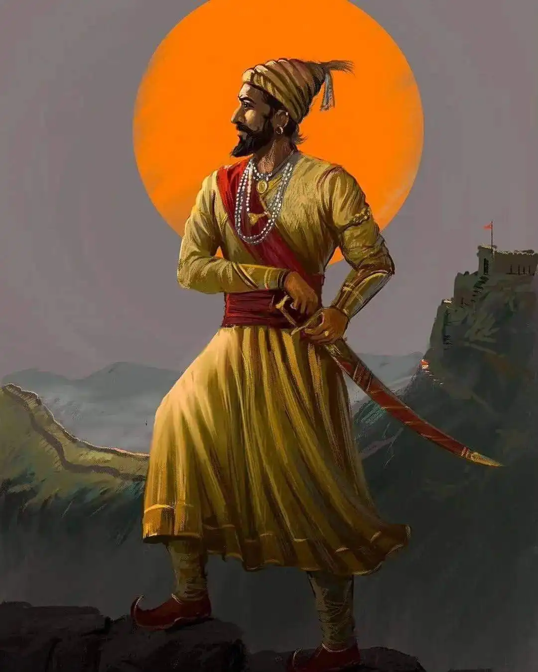 wallpaper shivaji maharaj photo